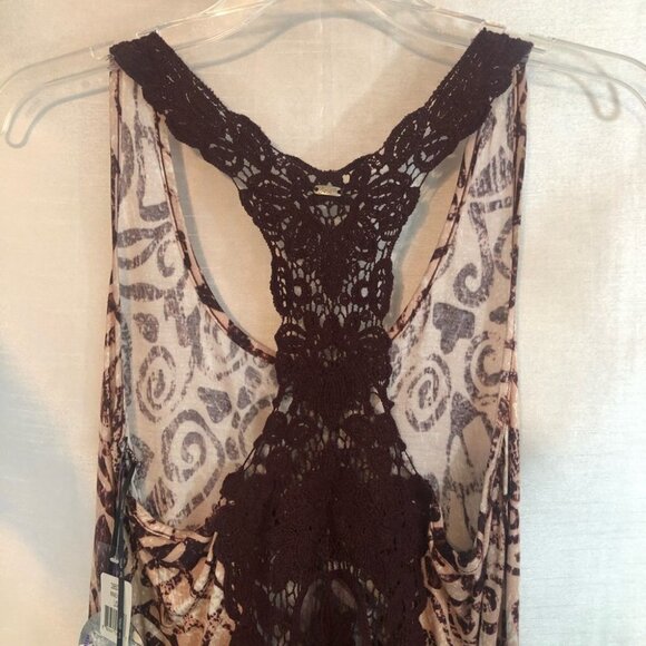 NWT DEX Women's Tank  Top Aztec Wine/Salmon Ladies Lg - Picture 7 of 16